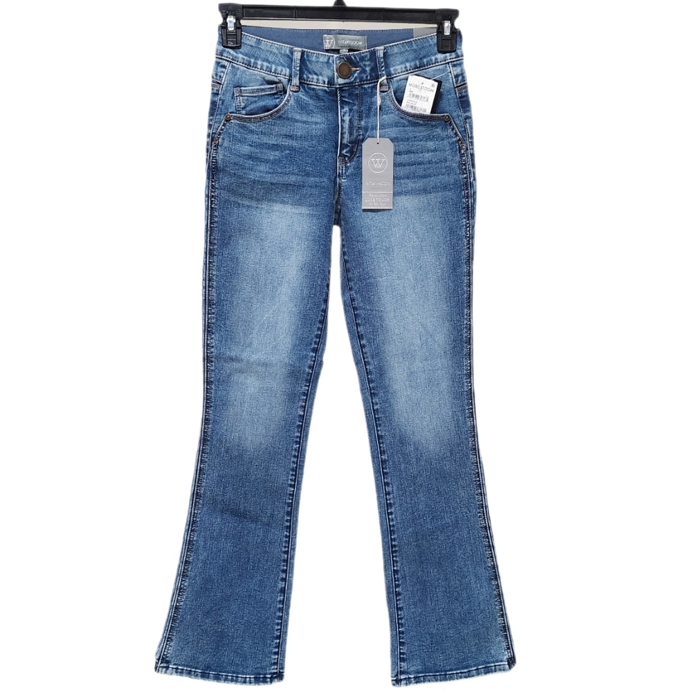 Wit & Wisdom Women’s Ab Solution Itty Bitty Boot Cut Jeans